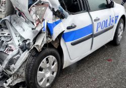 Polis aracı devrildi: 4 şehit